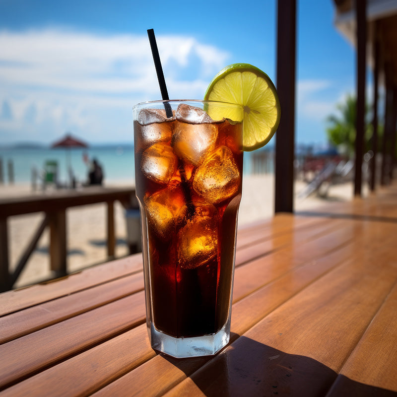Standard 8.25 in - Black Agave - Drinking Straw