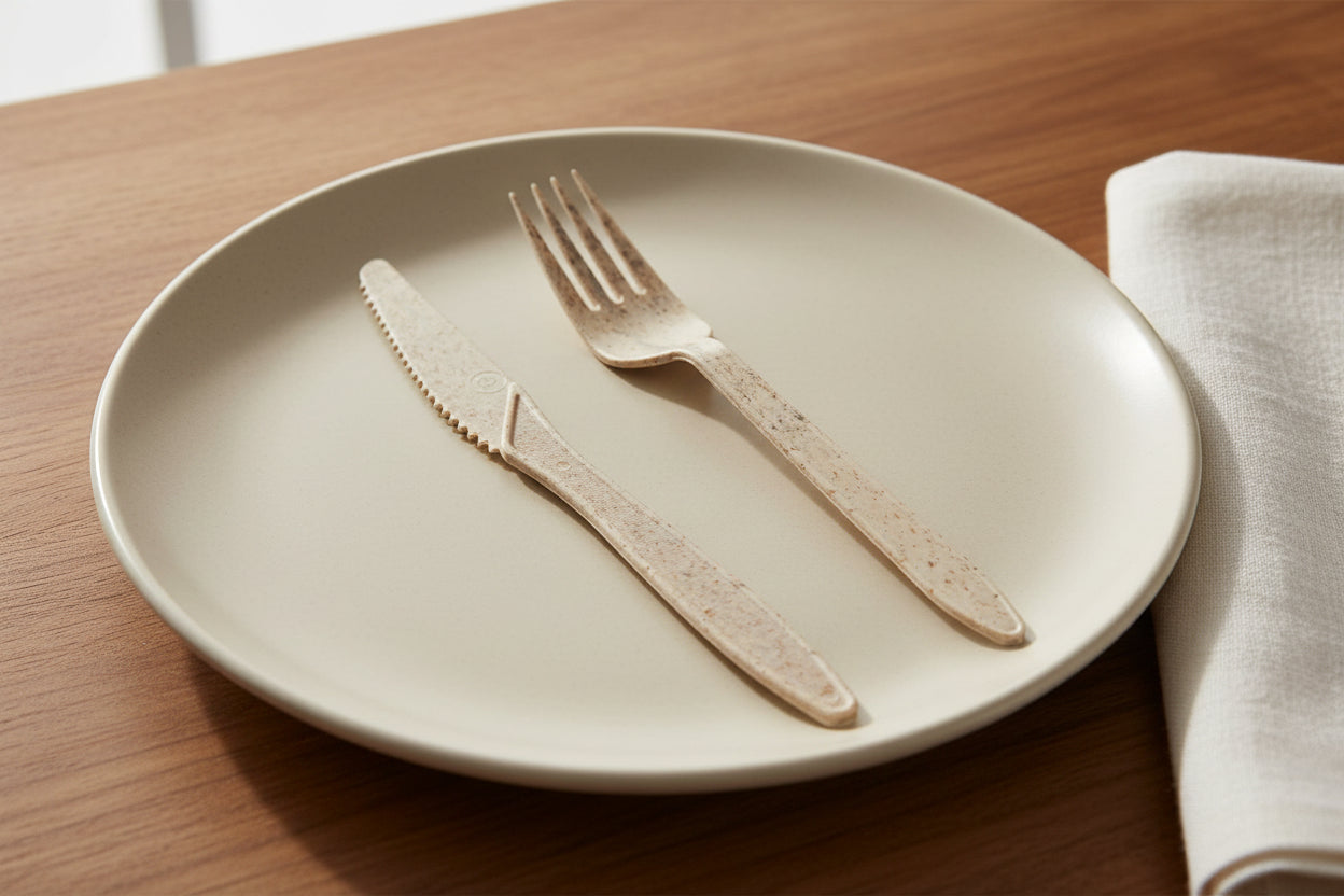 Natural Agave Heavy Duty Cutlery Kit